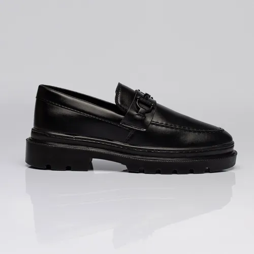 Sapato Social Masculino Mocassim Adulto Tratorado Moderno