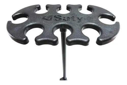 Saty SDM08 pedestal suporte descanso para 8 microfones com ou sem fio