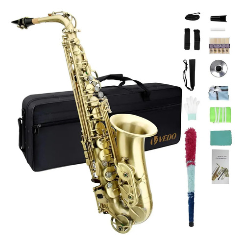 Saxofone saxofone alto em mi bemol vedo vd sks tudel curvo