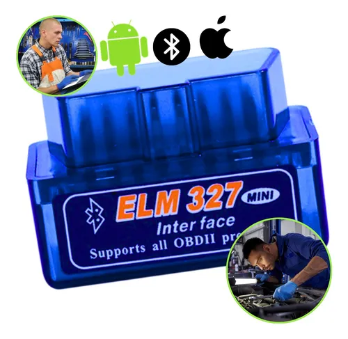 Scanner automotivo bluetooth obd2 eml 327 android ios obdii