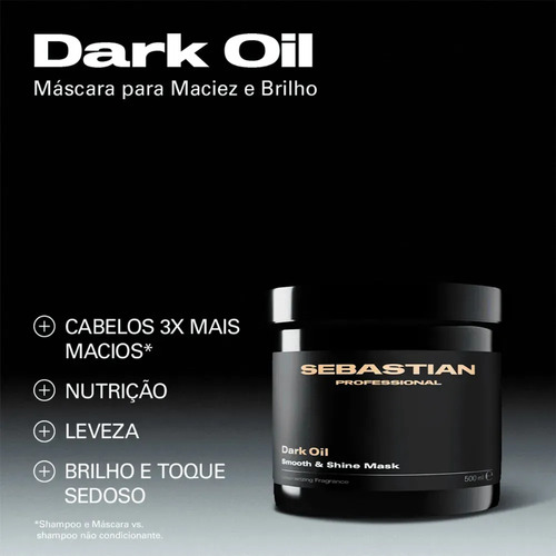 Sebastian Mascara Dark Oil 500ml
