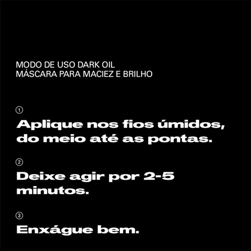 Sebastian Mascara Dark Oil 500ml