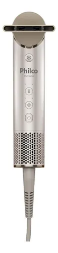 Secador De Cabelos Philco 4 Em 1 Dobrável Prateado 127v