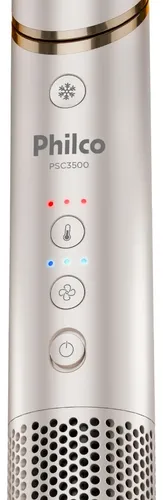 Secador De Cabelos Philco 4 Em 1 Dobrável Prateado 127v