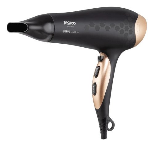 Secador De Cabelos Philco Biv 2200w Psc2450 Íons Tourmaline