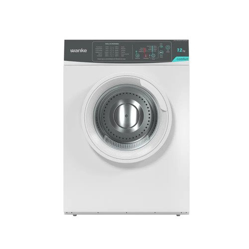 Secadora De Roupa De Piso Wanke 12kg Comfort 12 Programas Branco Promo Wave