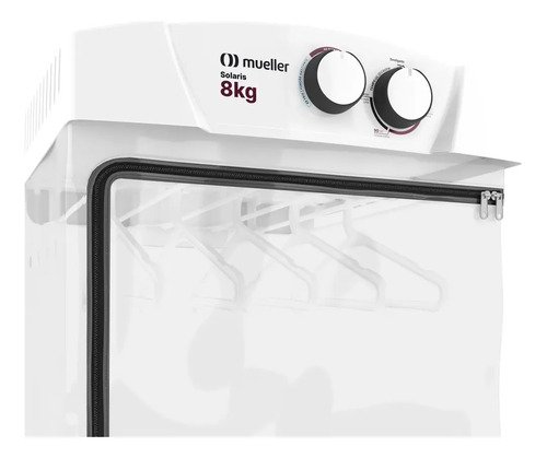Secadora De Roupa Mueller Solaris 8kg Timer De 120 Minutos Cor Branco