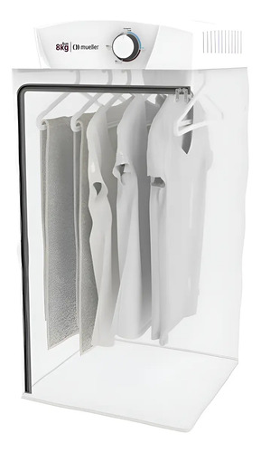 Secadora de roupas 8 kg branca de parede 220v mueller sun