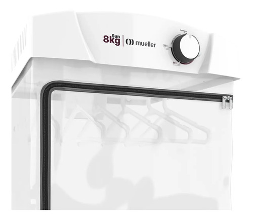 Secadora De Roupas 8 Kg Branca De Parede 220v Mueller Sun