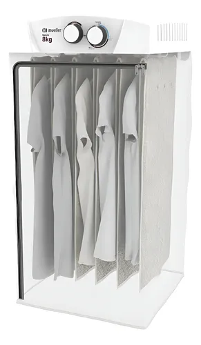 Secadora de roupas 8kg branca de parede 220v mueller solaris
