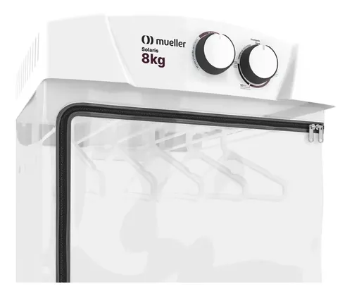 Secadora De Roupas 8kg Branca De Parede 220v Mueller Solaris
