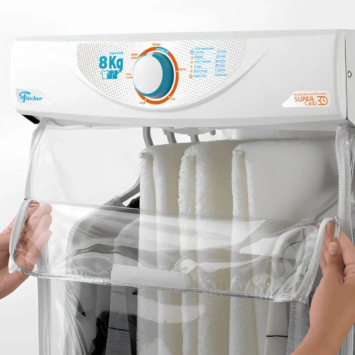 Secadora De Roupas Fischer Super Ciclo 8kg Suspensa Branca Cor Branco