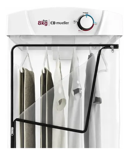 Secadora De Roupas Mueller Sun 8kg De Parede Com Timer