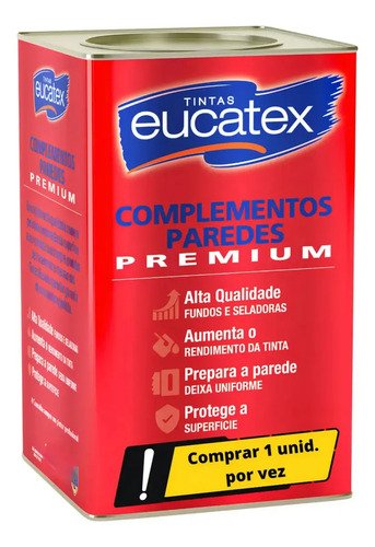 Selador acrilico branco para parede gesso reboco eucatex aca