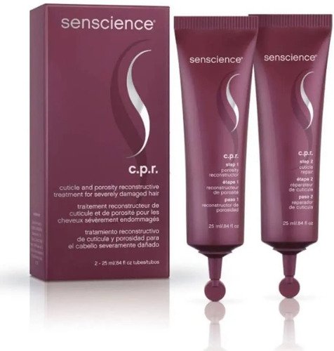 Senscience cpr tratamento reconstrutor 2x25ml