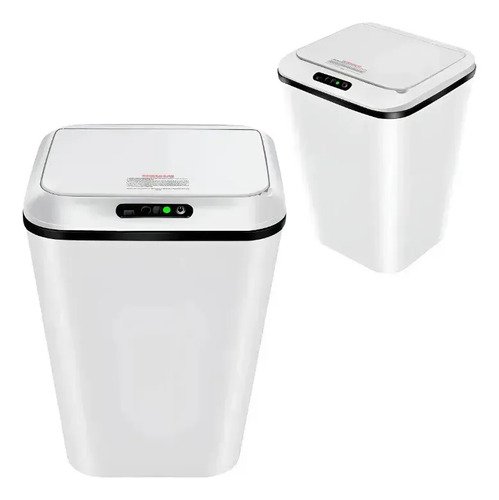 Sensor infravermelho automatico lixeira retangular 16l usb b
