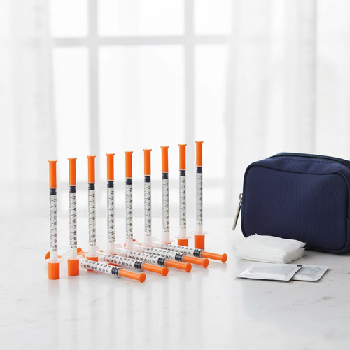 Seringa Insulina 1ml Agulha Fixa 8x0,30 - 10 Unidades