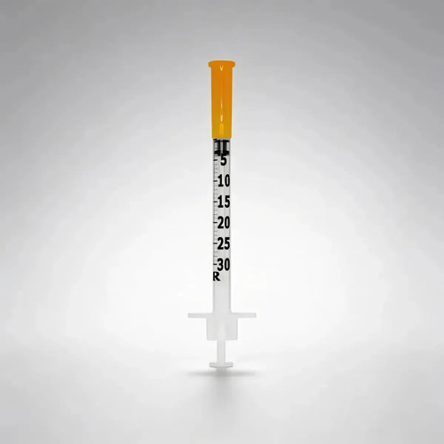 Seringa insulina 30ui agulha 6mmx25mm fixa 03ml 20 unidades