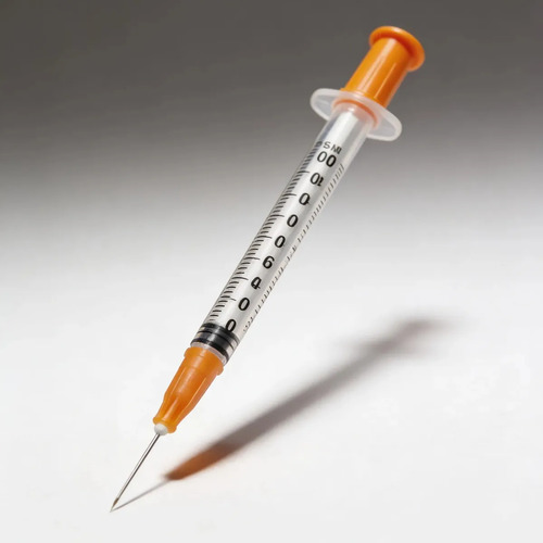Seringa Medix 1mL para Insulina e Botox, com Agulha Fixa Fina de 8x0,30mm - Pack com 100
