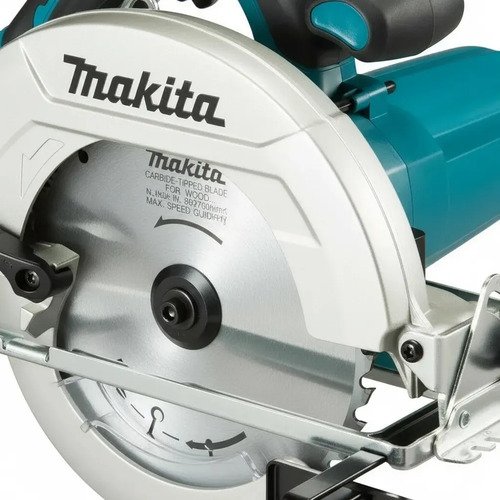 Serra Circular Para Madeira 7.1/4pol 1600w - Hs7010 Makita Cor Azul-turquesa