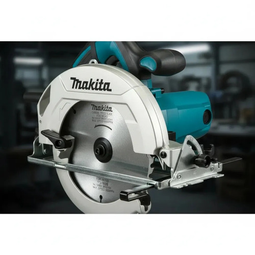 Serra Circular Para Madeira 7.1/4pol 1600w - Hs7010 Makita Cor Azul-turquesa