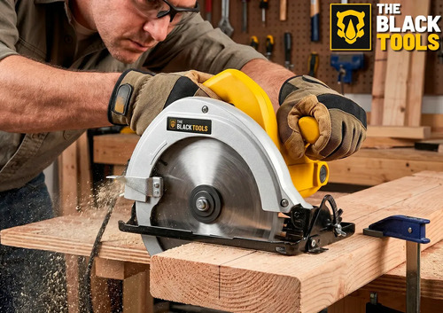 Serra Circular Profissional 5600rpm Empunhadura Anatômica Amarelo