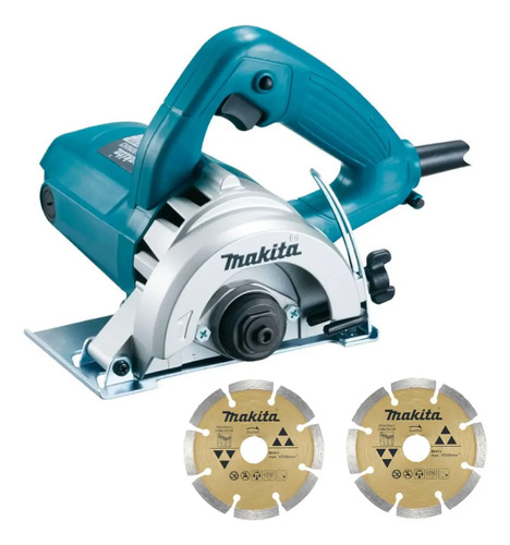 Serra marmore 438 1300w c 2discos 4100nh3zx2 makita