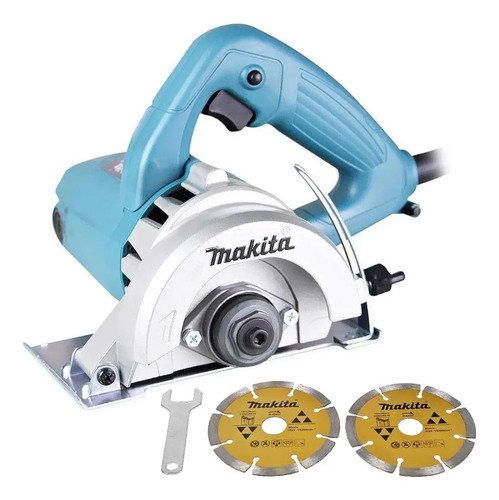 Serra Mármore 4.3/8 Pol 1.300w + 2 Discos 4100nh3zx2 Makita