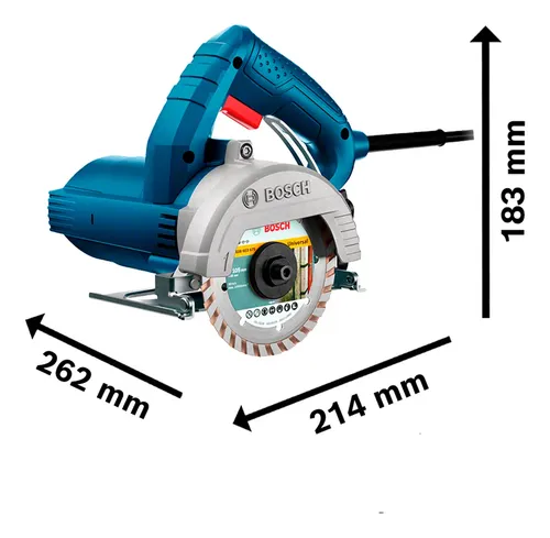Serra Mármore Profissional Bosch 220v + Discos E Kit Epi