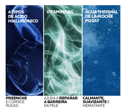 Sérum Antirrugas Preenchedor Superativado, Reduz Linhas Finas e Melhora a Elasticidade, com Ácido Hialurônico e Vitamina B5, Hyalu B5 La Roche Posay, 30ml