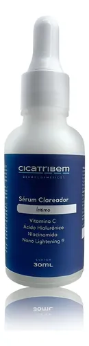 Serum clareador intimo cicatribem 30ml clareia regiao intima