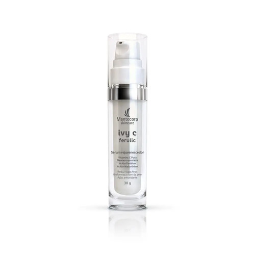 Serum rejuvenescedor facial ivy c ferulic 30g mantecorp todo