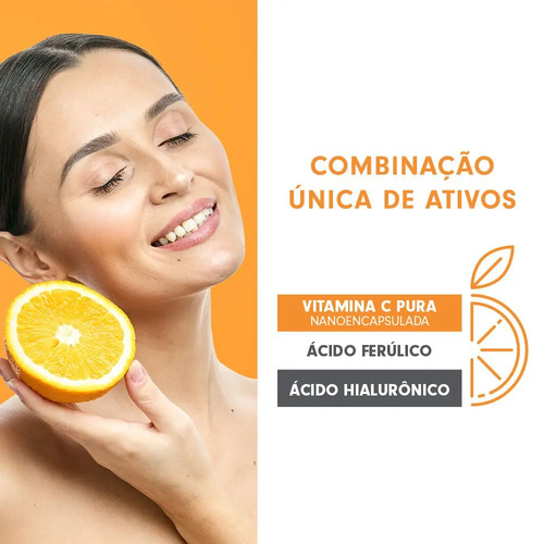 Sérum Rejuvenescedor Facial Ivy C Ferulic 30g Mantecorp Todo Tipo De Pele Dia/noite