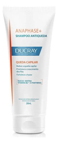 Shampoo anticaida e afinamento ducray anaphase para queda cr