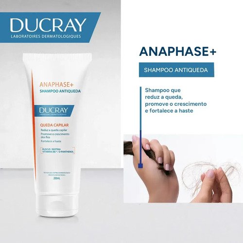 Shampoo Anticaída e Afinamento DUCRAY Anaphase para Queda Crónica 200ml
