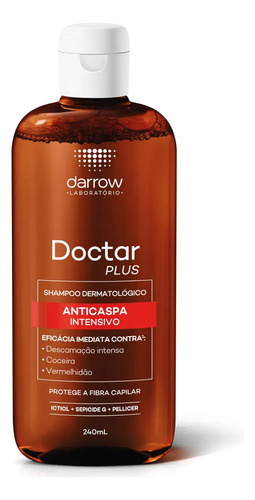 Shampoo anticaspa dermatologico darrow doctar plus 240ml sem