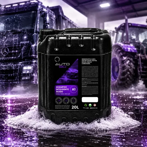 Shampoo auto90 a1 20l limpar trator caminhao carreta
