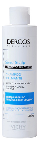 Shampoo de limpeza calmante para couro cabeludo sensivel ali