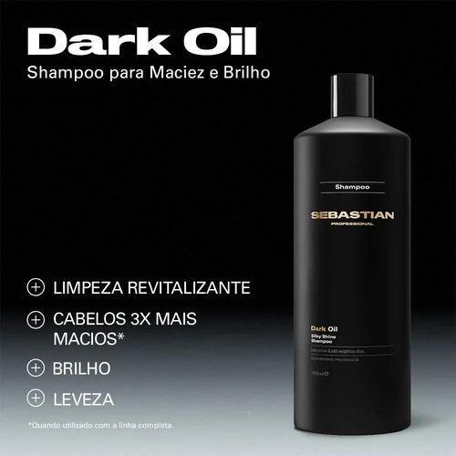 Shampoo Sebastian Dark Oil 1L