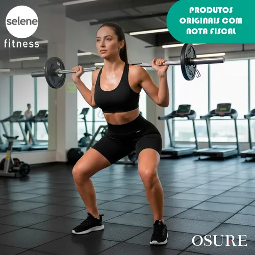 Short Selene Poliamida Zero Transparência Bermuda S/ Costura