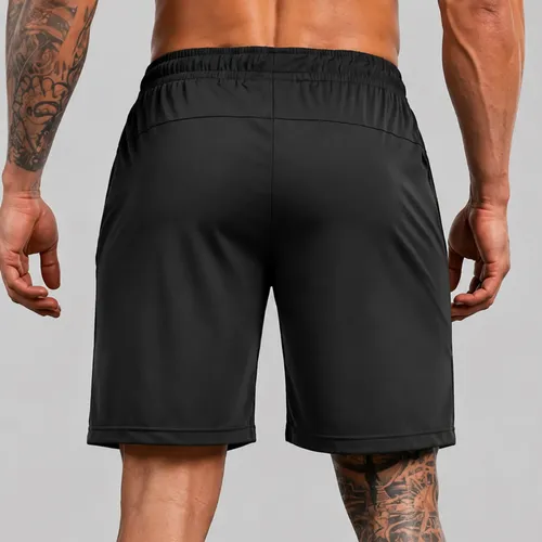 Shorts Esportivo Masculino Slim Fit Com Elastano Poliamida