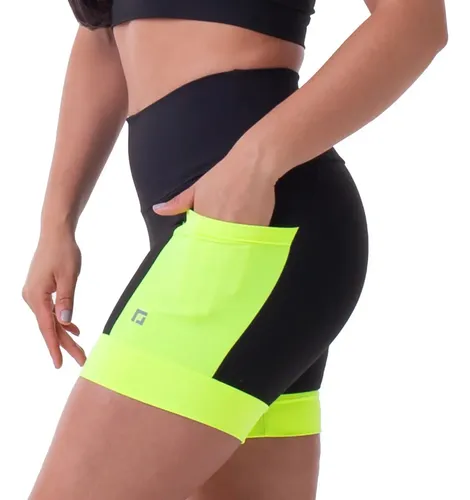 Shorts Para Corrida De Compressão Feminino