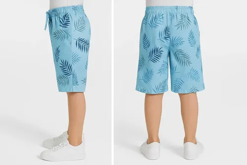 Shorts Tactel Infantil Bermuda Menino Kit 4 Peças +brinde