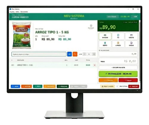 Sistema Completo Assistência Técnica Com Os, Vendas, Estoque
