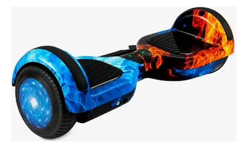Skate hoverboard eletrico led musica infantil adulto