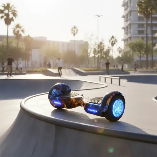 Skate Hoverboard Elétrico Led Música Infantil Adulto