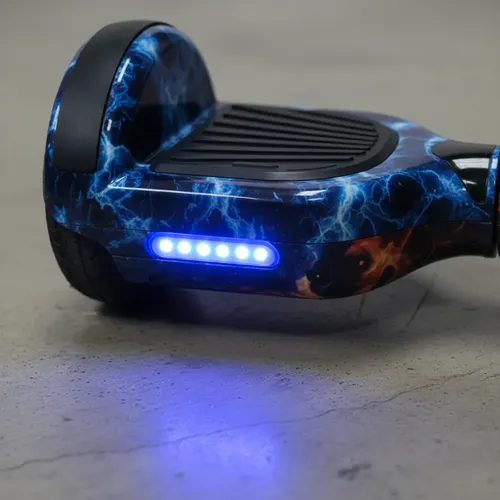 Skate Hoverboard Elétrico Led Música Infantil Adulto