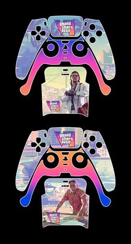 Skin Para Ps5 Adesivo Gta Vi 6 B Premium