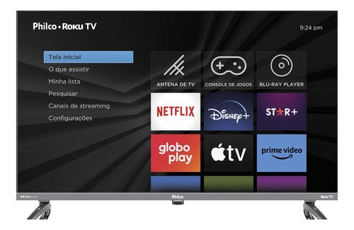 Smart Tv 32 Philco P32vik Roku Led Dolby Audio Hdr Wi-fi 110/220v