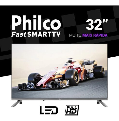 Smart Tv 32 Philco Roku Tv Dolby Áudio Hdr10 P32crb